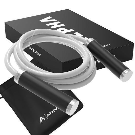 Alpha Heavy Jump Rope 2.5 LB, White