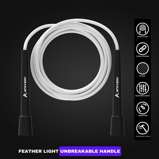 Verve Speed Jump Rope, White
