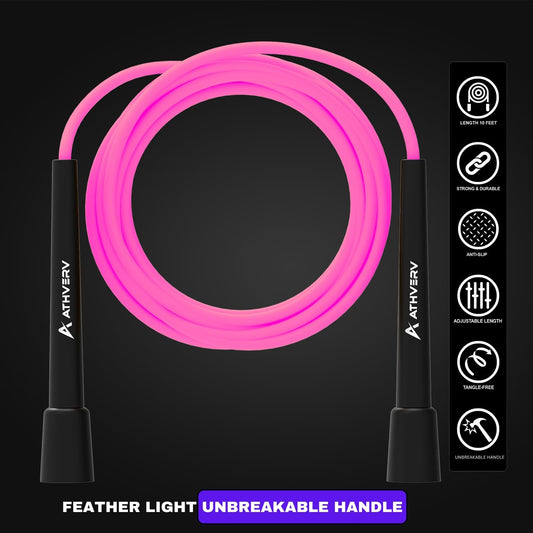 Verve Speed Jump Rope, Pink