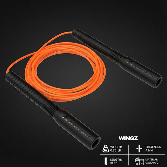 Wingz Pro Freestyle 4mm Jump Rope