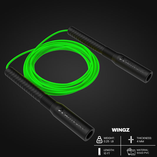 Wingz Pro Freestyle 4mm Jump Rope